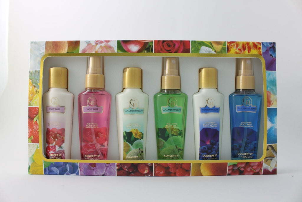 CII Travel Sets -1.7 oz of Body Mist and Body Lotion AmericanCosmetics.ConceptII