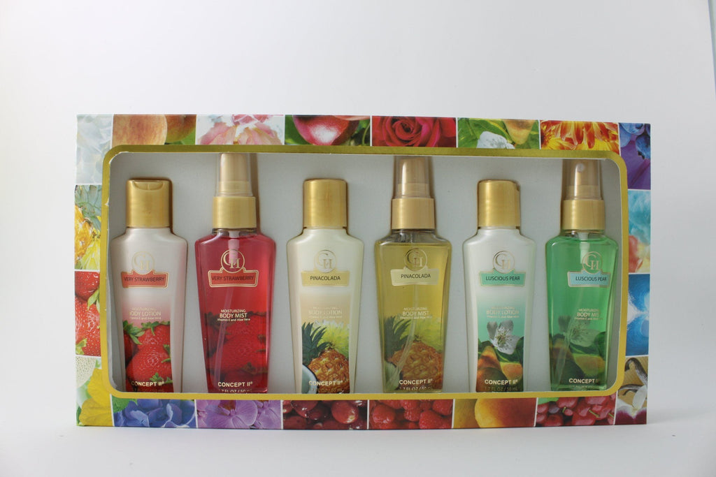 CII Travel Sets -1.7 oz of Body Mist and Body Lotion AmericanCosmetics.ConceptII