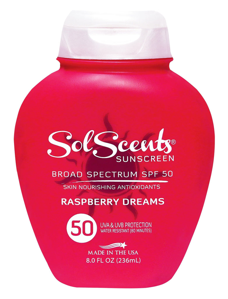 Solscents® Raspberry Dreams Sunscreen Lotion - SPF 50 - SolScents